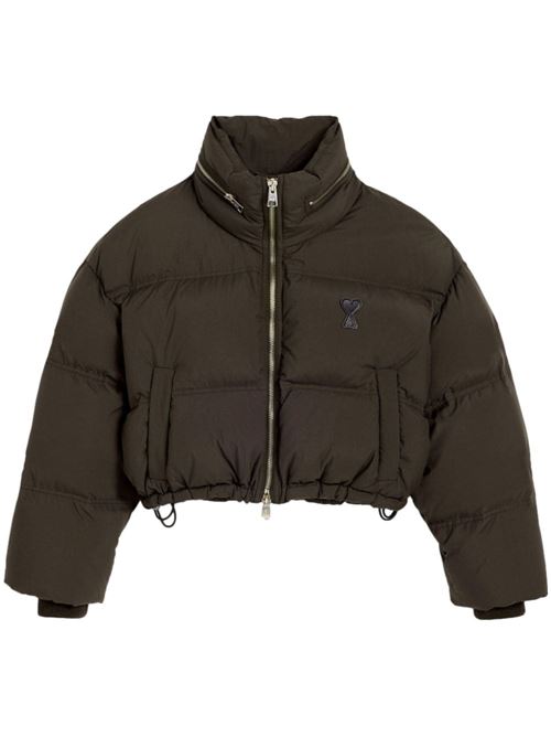 Zip-up down jacket AMI PARIS | FJK413PA0009221